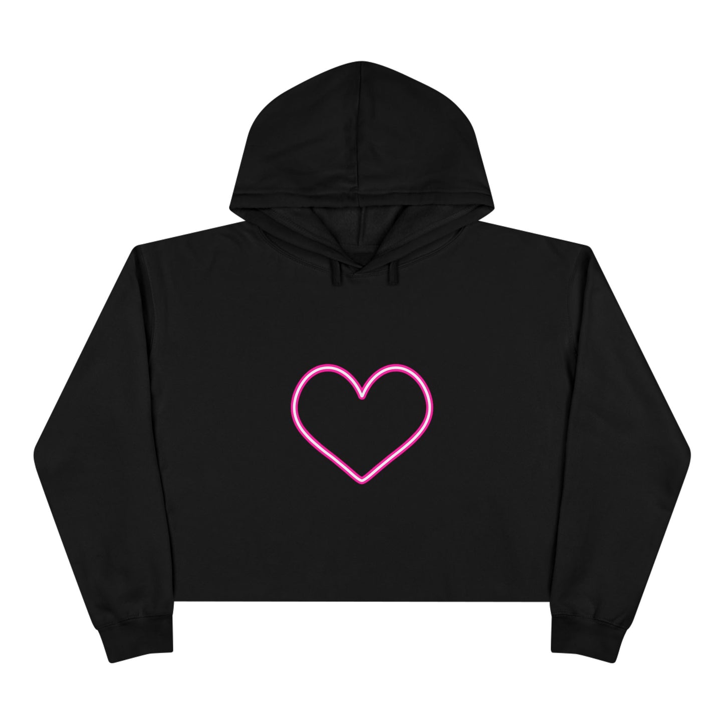Love is all you need Crop Hoodie
