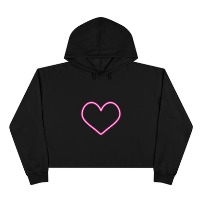 Love is all you need Crop Hoodie