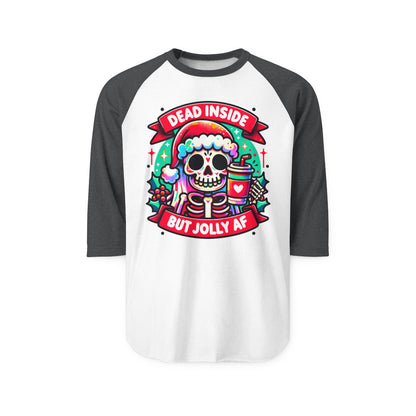 Skeleton Christmas Raglan Shirt