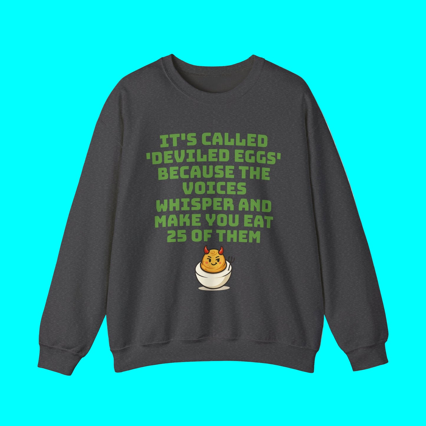 Deviled Egg Sweatshirt - Crewneck Sweatshirt