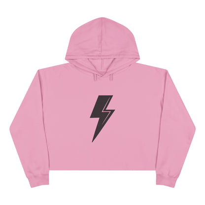 Lightning Bolt Crop Hoodie
