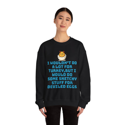 Deviled Egg Sketchy Sweatshirt