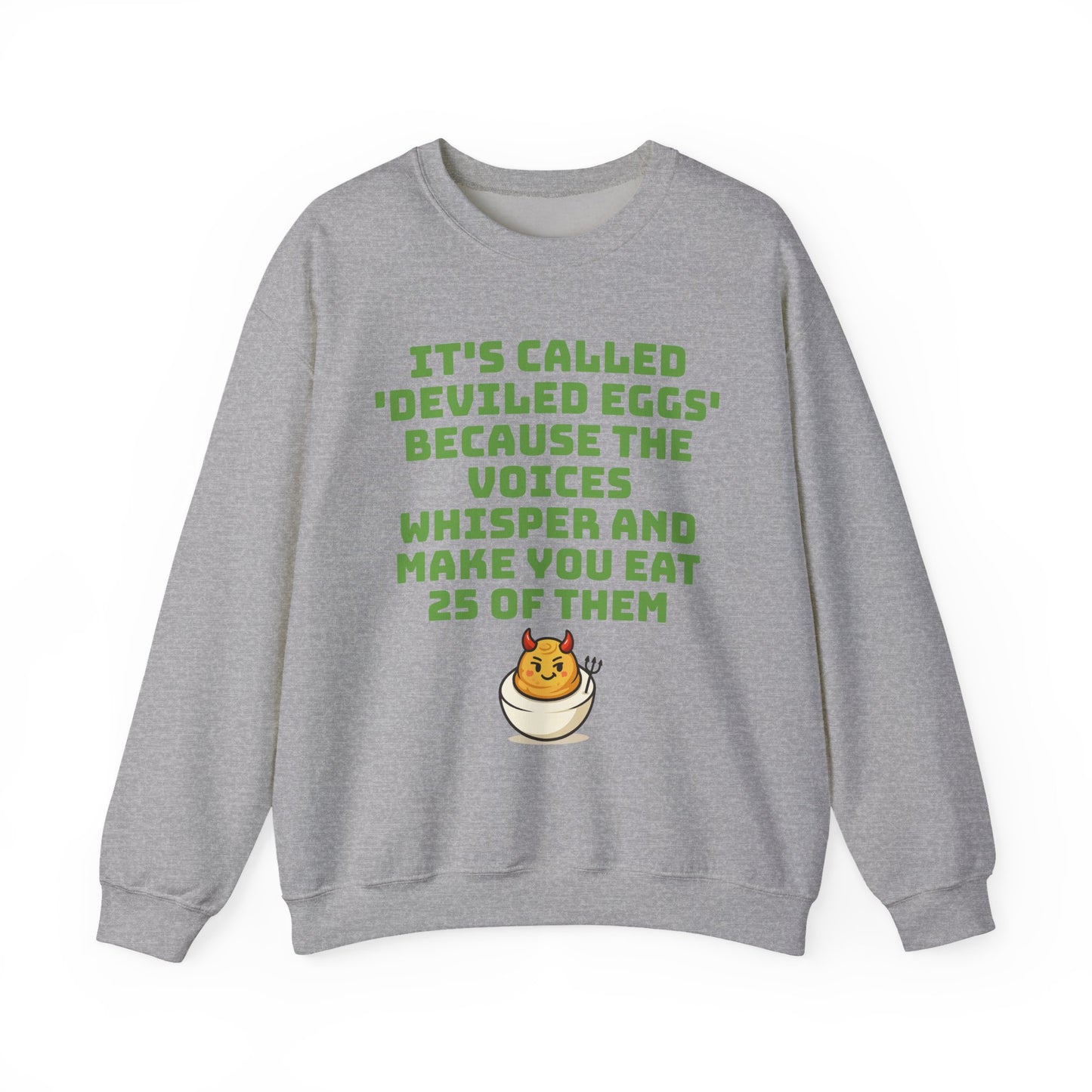Deviled Egg Sweatshirt - Crewneck Sweatshirt