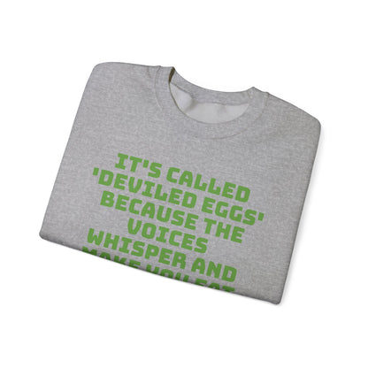 Deviled Egg Sweatshirt - Crewneck Sweatshirt