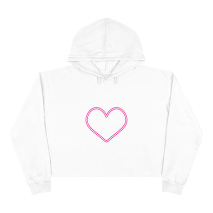 Love is all you need Crop Hoodie