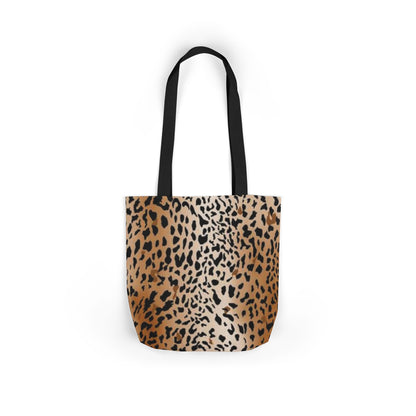 Stylish Leopard Print Canvas Tote Bag
