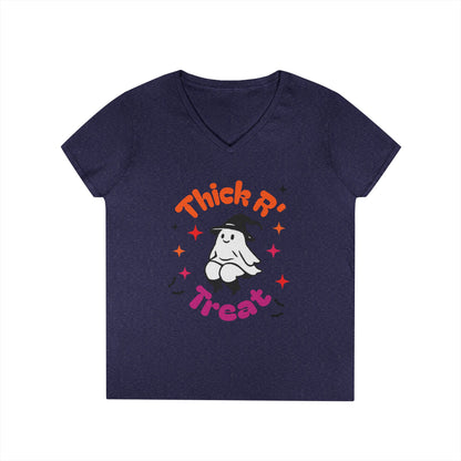 Thick'ems Ladies' V-Neck T-Shirt