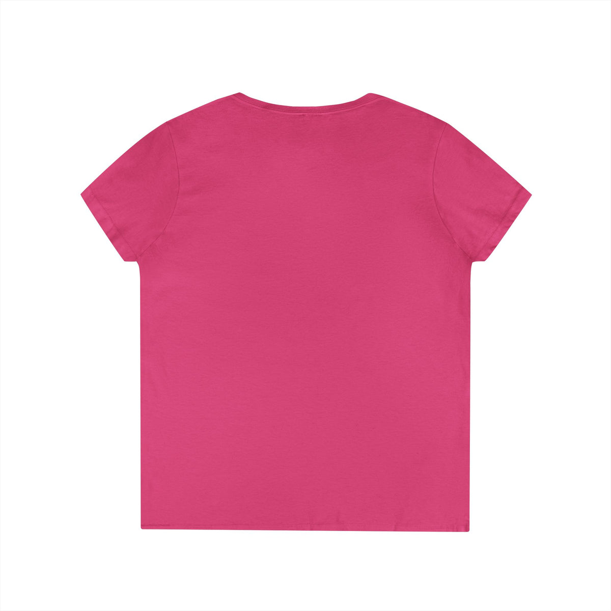 Fuck F*cking Cancer V-Neck Tee — Women’s Pink Skull Middle Finger Breast Cancer Awareness Shirt