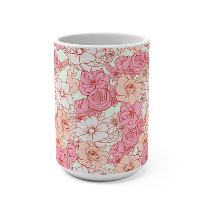 Floral Bliss Coffee Mug