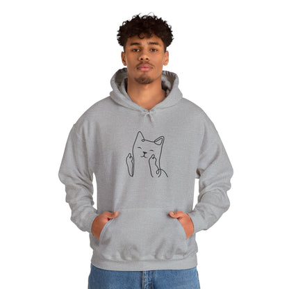 Playful Cat Hoodie - Unisex Heavy Blend™ Sweatshirt